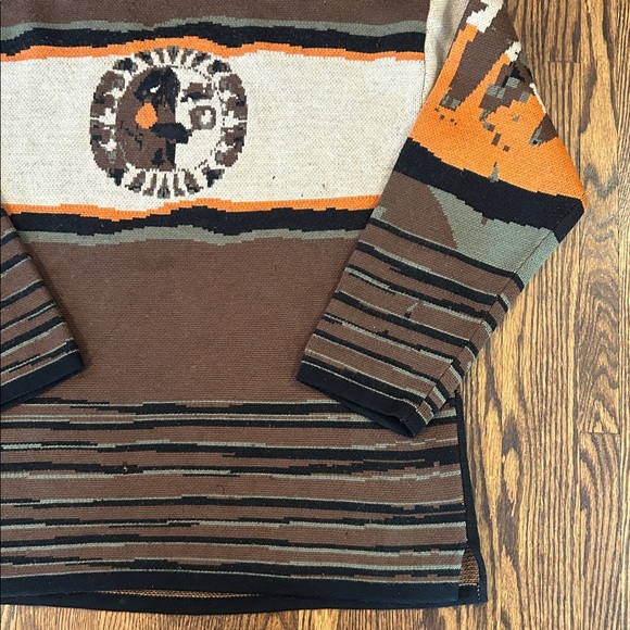 Vintage 90s GSL Knit Wool Maximalist Sweater - Picture 13 of 16